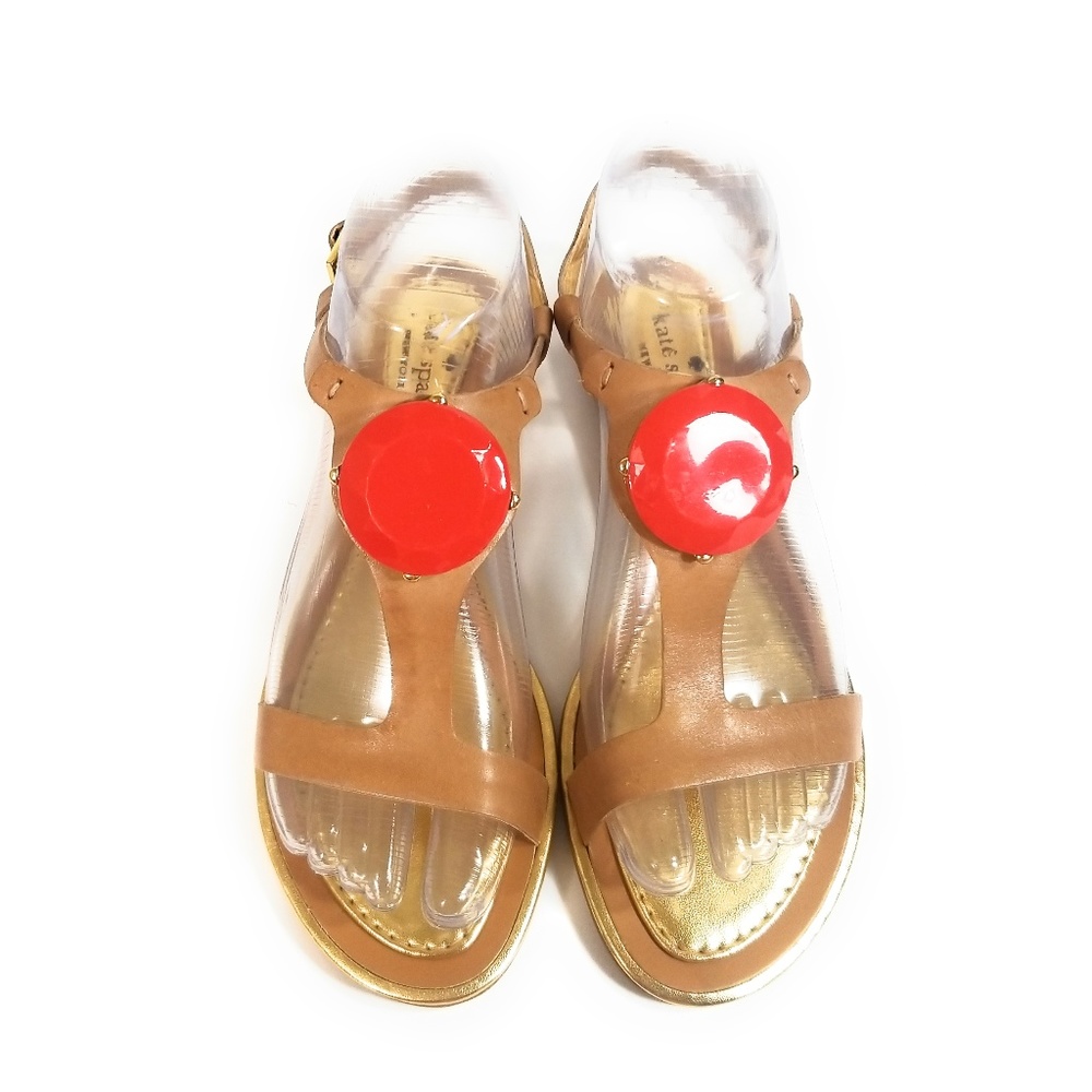 New Kate Spade New York Women Stone Sandals 6.5 M